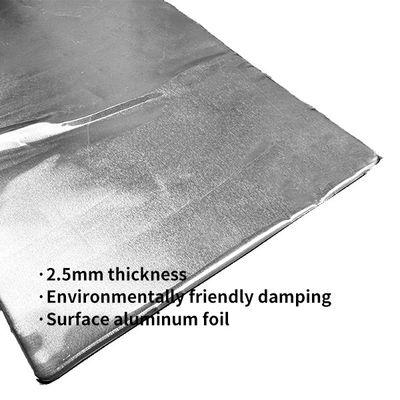 2.5mm Automobile damping pad/glossy aluminum vibration reduction / Anti Vibration Mat