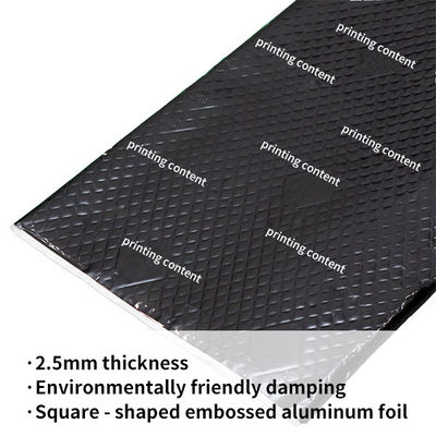 2.5mm automobile vibration reduction / aluminum foil with two-color printing / Auto Acoustic Pad