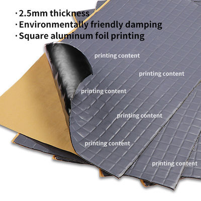 2.5mm aluminum foil automobile vibration reduction pad / Anti Vibration Mat