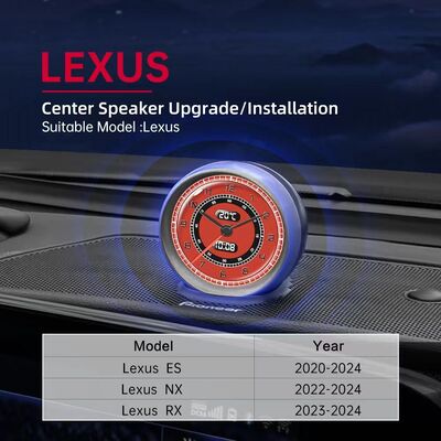 Buen precio Dial central inteligente con pantalla de información en tiempo real multifunción, personalización de alto nivel y conmutación táctil para audio específico del vehículo en línea