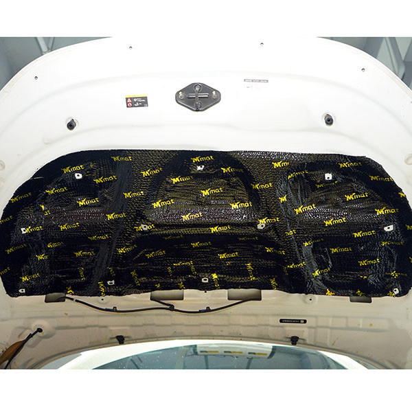Thermal Insulation Auto Acoustic Pad Polestar Shaped Particular Car Noise Reduction Pad