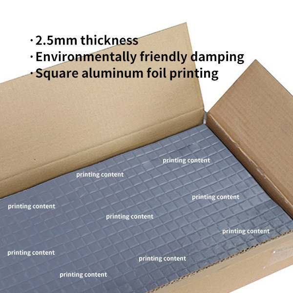2.5mm automobile noise reduction pad / vibration damping / Automotive Sound And Heat Insulation