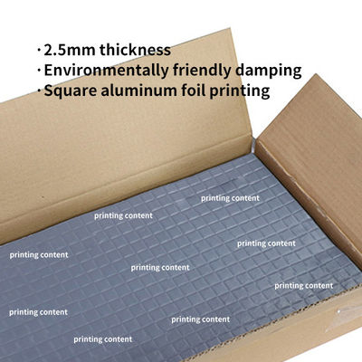 Buen precio 2.5 mm de reducción de ruido del automóvil / amortiguación de vibraciones / aislamiento acústico y térmico del automóvil en línea